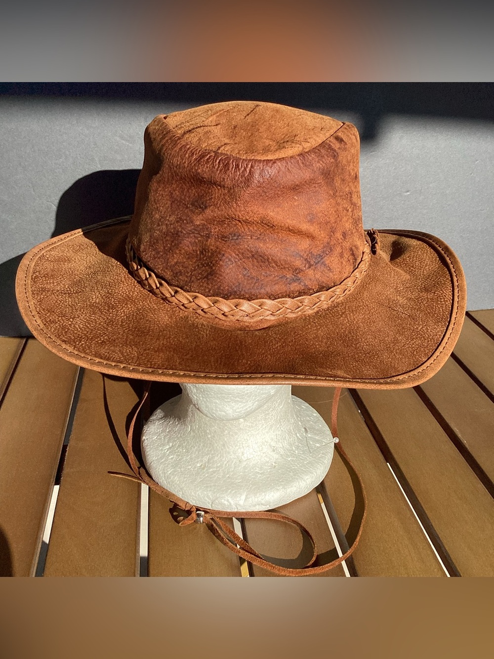 Vintage Tazman American Outback Hat Made in USA size large